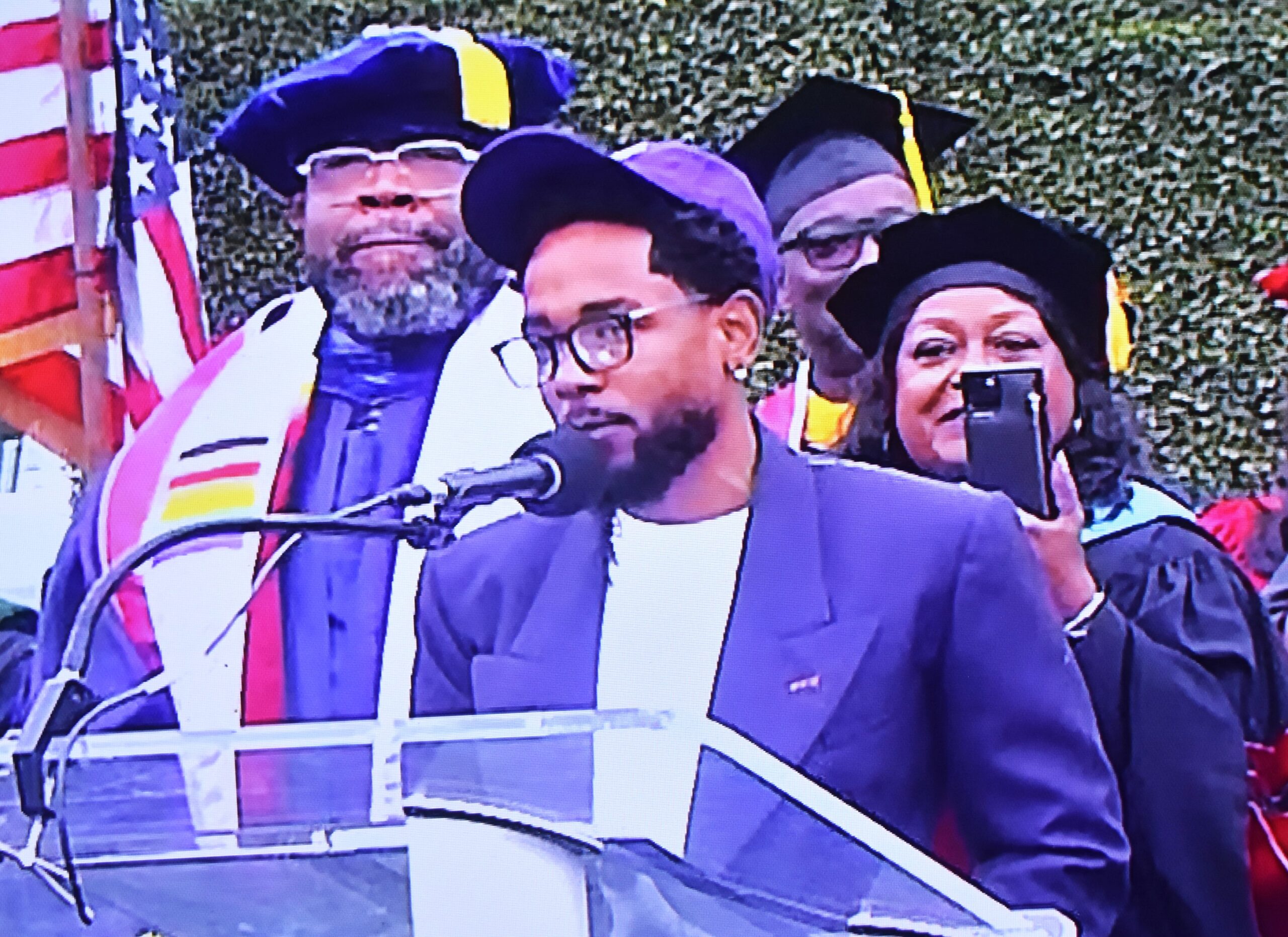 Kendrick Lamar Honors Compton College Grads